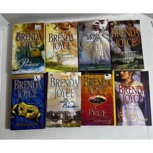 Brenda Joyce Historical Romance Novels 8 Book Lot Regency and Victorian Set